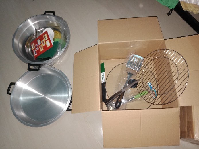 Panci Set Toyopod Tutup Datar + Kaca