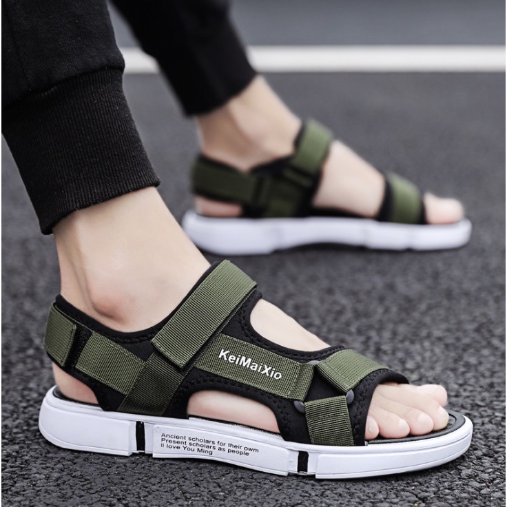 TBIG [COD] Sandal Tali Pria KEI-928 Sandal Import Santai Casual