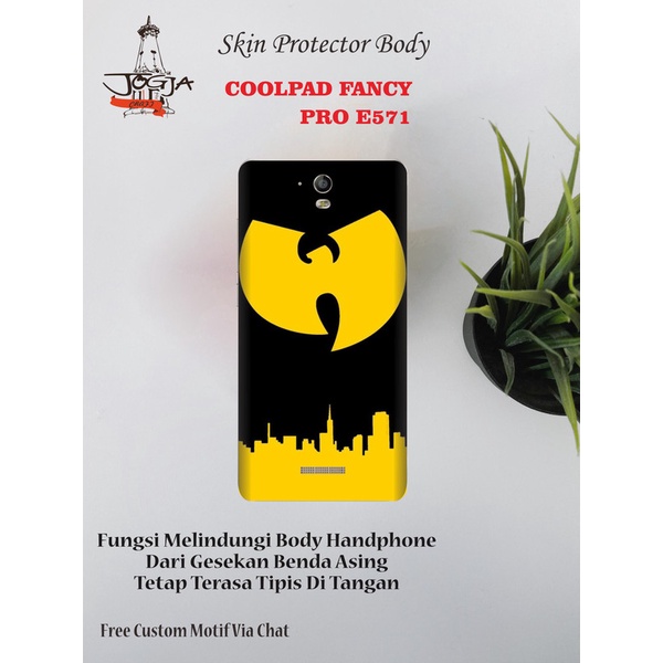 Dapat 2pcs Garskin HP Coolpad Fancy PRO E571 Motif mon - Free Custom Via Motif