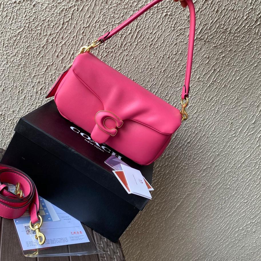 Terbaru|SQ17|LUXY LX2116 MICROCHIP TABBY PILLOW PREMIUM SHOULDER BAG SIZE MEDIUM KUALITAS VIP PLATIN