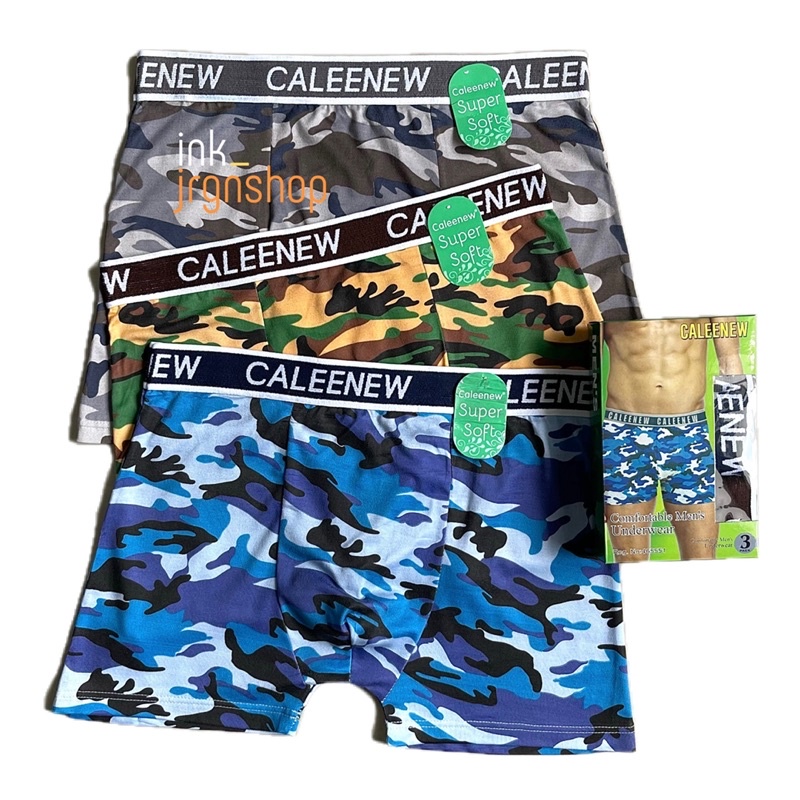 CELANA DALAM PRIA BOXER DEWASA (1 BOX ISI 3 PCS) / CELANA DALAM BOXER MOTIF / SEMPAK PRIA