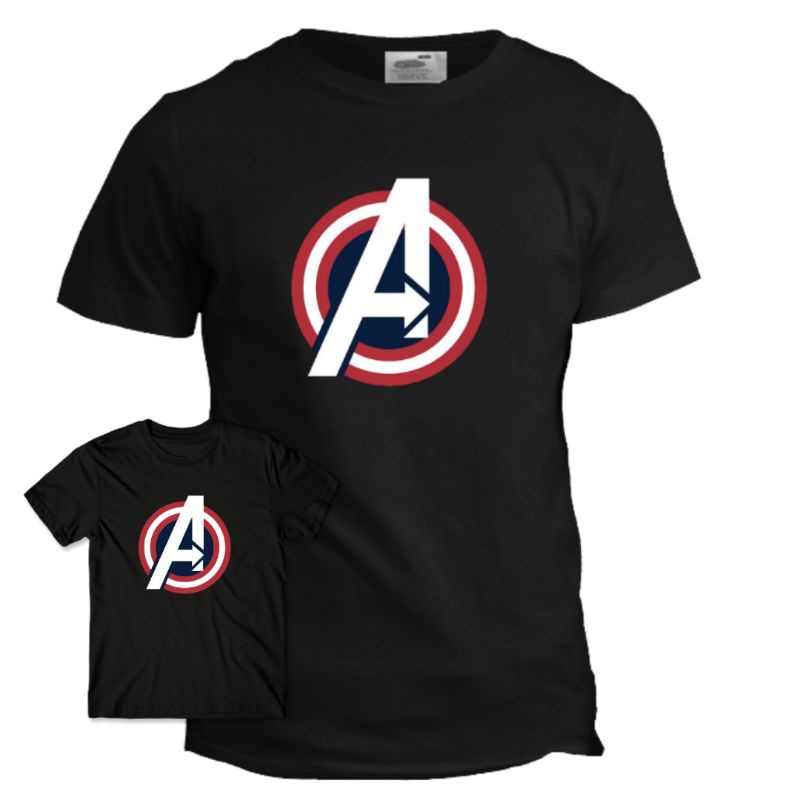 kaos anak pria Avenger suoerhero atasan pria edisi famili - kystore