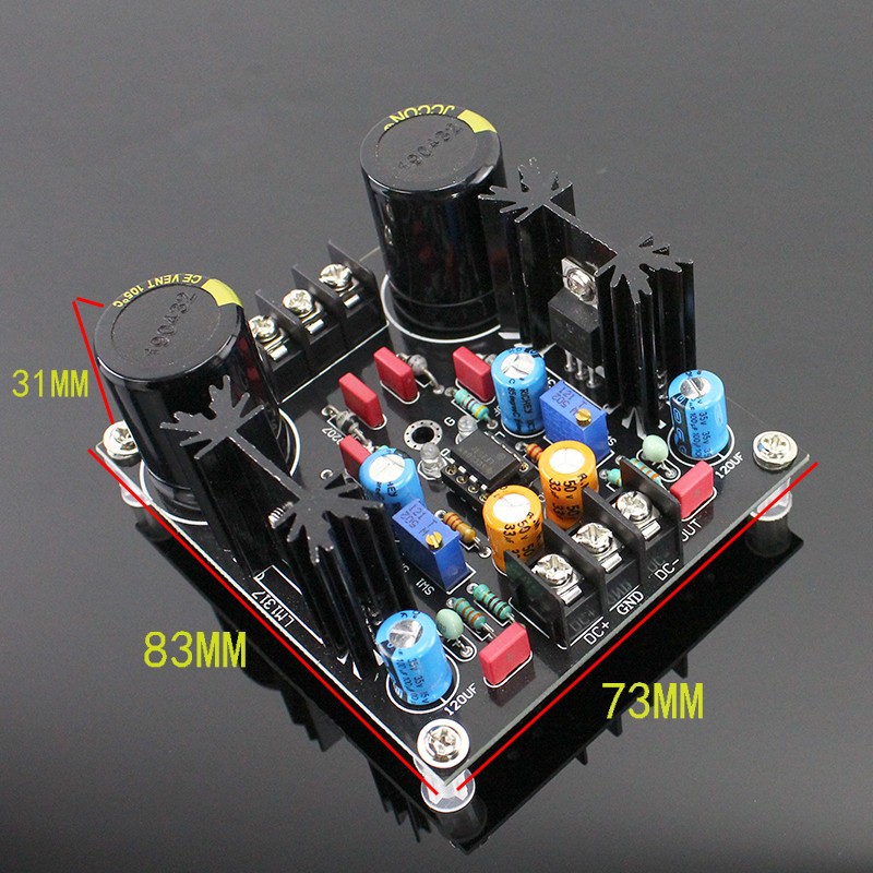 Filter Power servo rectifier  LM 317/LM 377 AC to DC (2018)