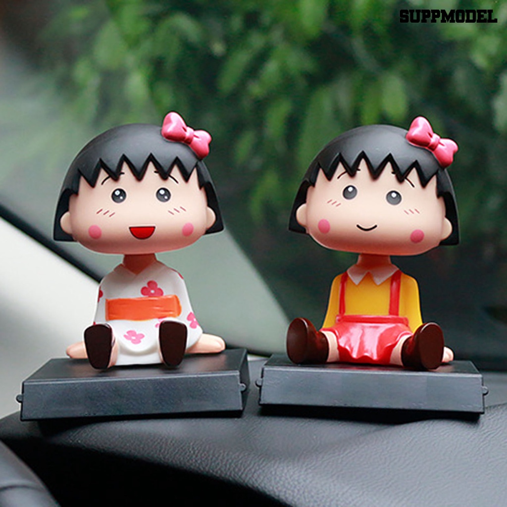 Mainan Boneka Crayon Shin-chan Kepala Goyang Untuk Dekorasi Interior Mobil