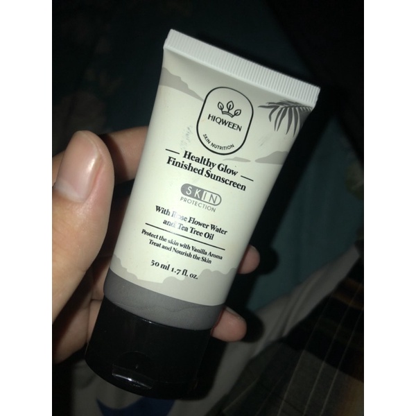Preloved Hiqween Skin Nutrition Healthy Glow Finished Sunscreen