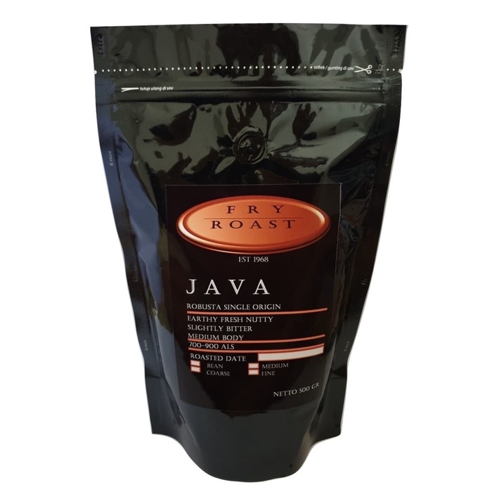 

gt201jyj Kopi Java Robusta 500 Gram (Biji/Bubuk) - Biji Ds20X11