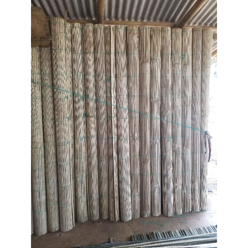 kerai/krey/kerreh/kerrey/tirai bambu 2x2 m asli BAMBU. bkn keray sawit