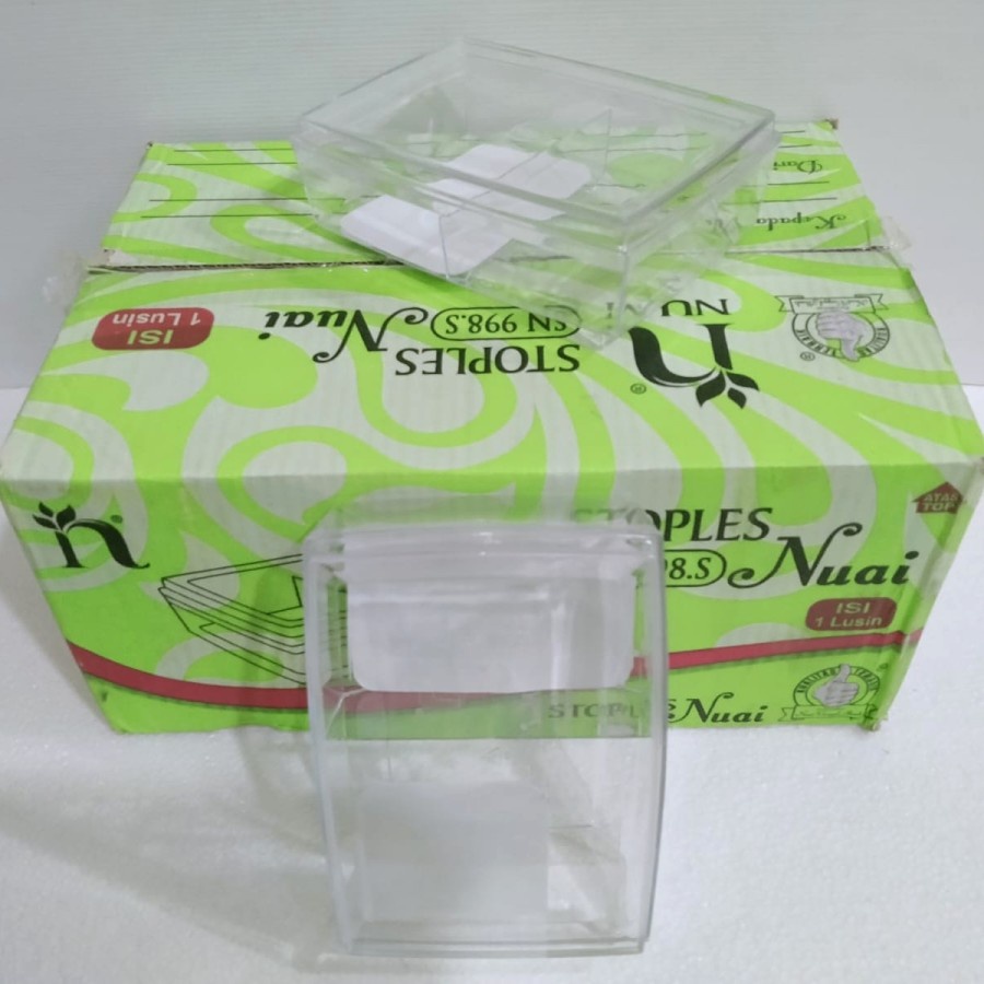 Toples Nuai SN 998.S kotak 2 sekat ( isi 12bh ) Khusus Go Jek / Grab
