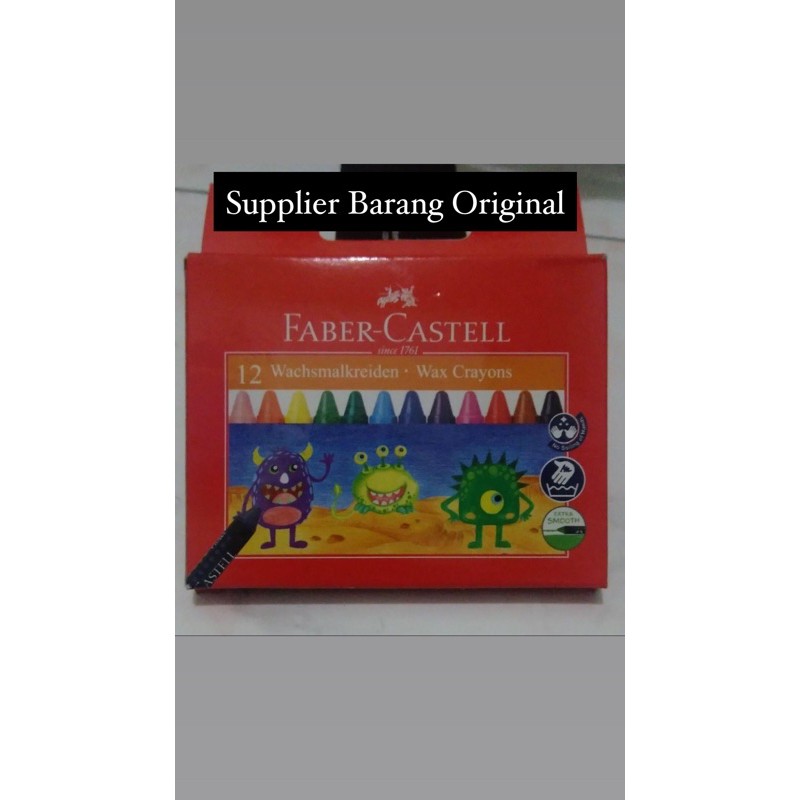

Faber-Castell | 12 Wax Crayon