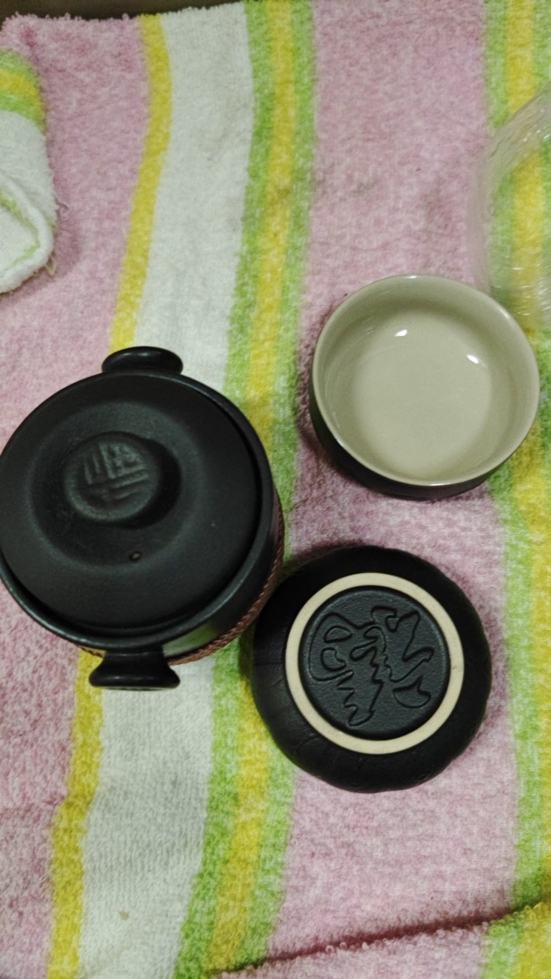 Teko Teh Set Jepang Portable Black Clasic / Japanese Teapot Set Oshin Travel / Tea Pot Gift Hampers