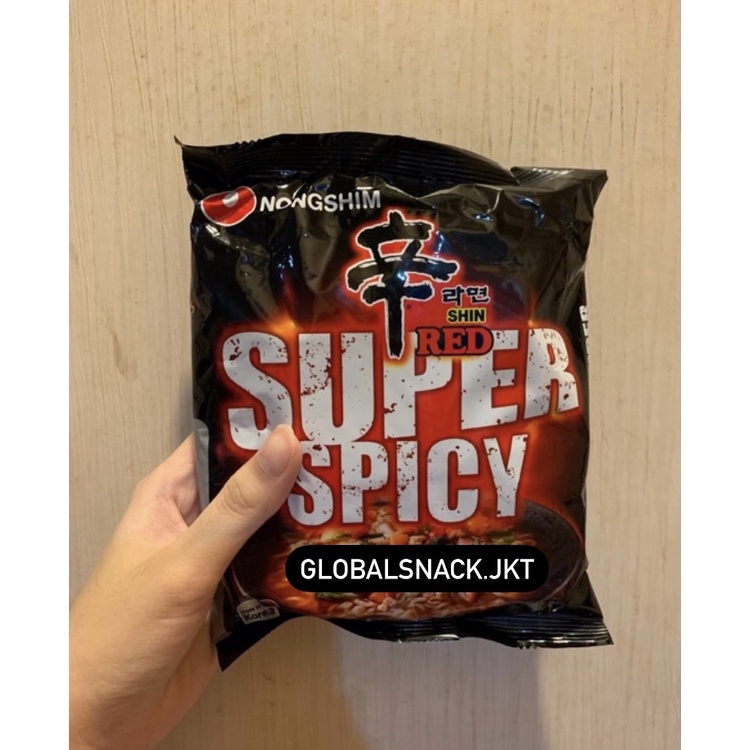 

NONGSHIM SHIN RED SUPER SPICY KOREAN RAMYUN RAMYOEN