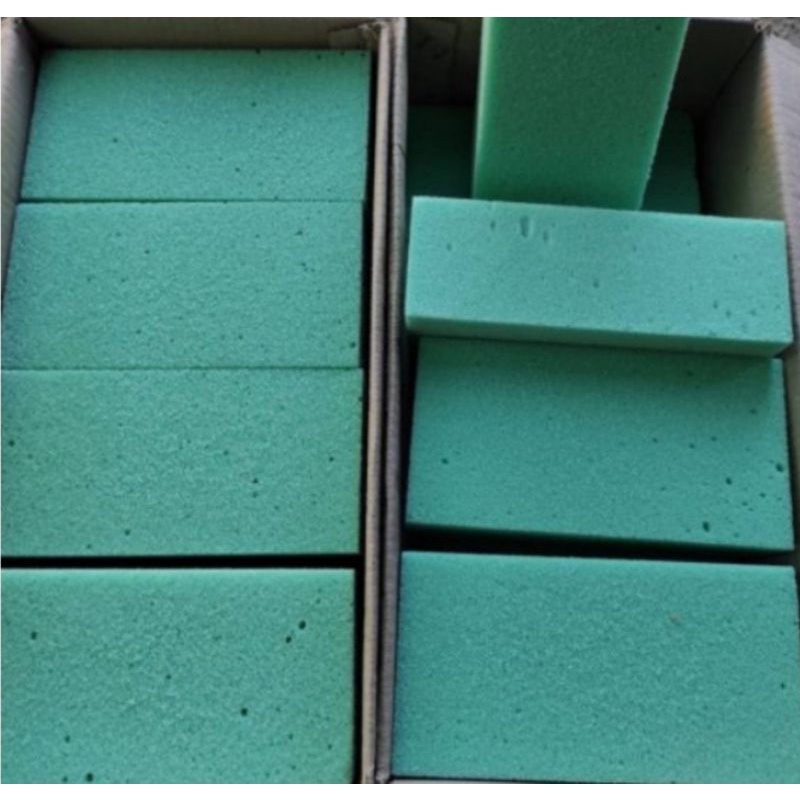 Ecer Dan Grosir Busa Bunga Termurah 1 pcs Gabus kering / Floral Foam - Busa Kering