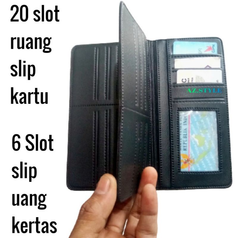 AZ. STYLE-DOMPET PRIA RANTAI / DOMPET PANJANG/DOMPET KULIT