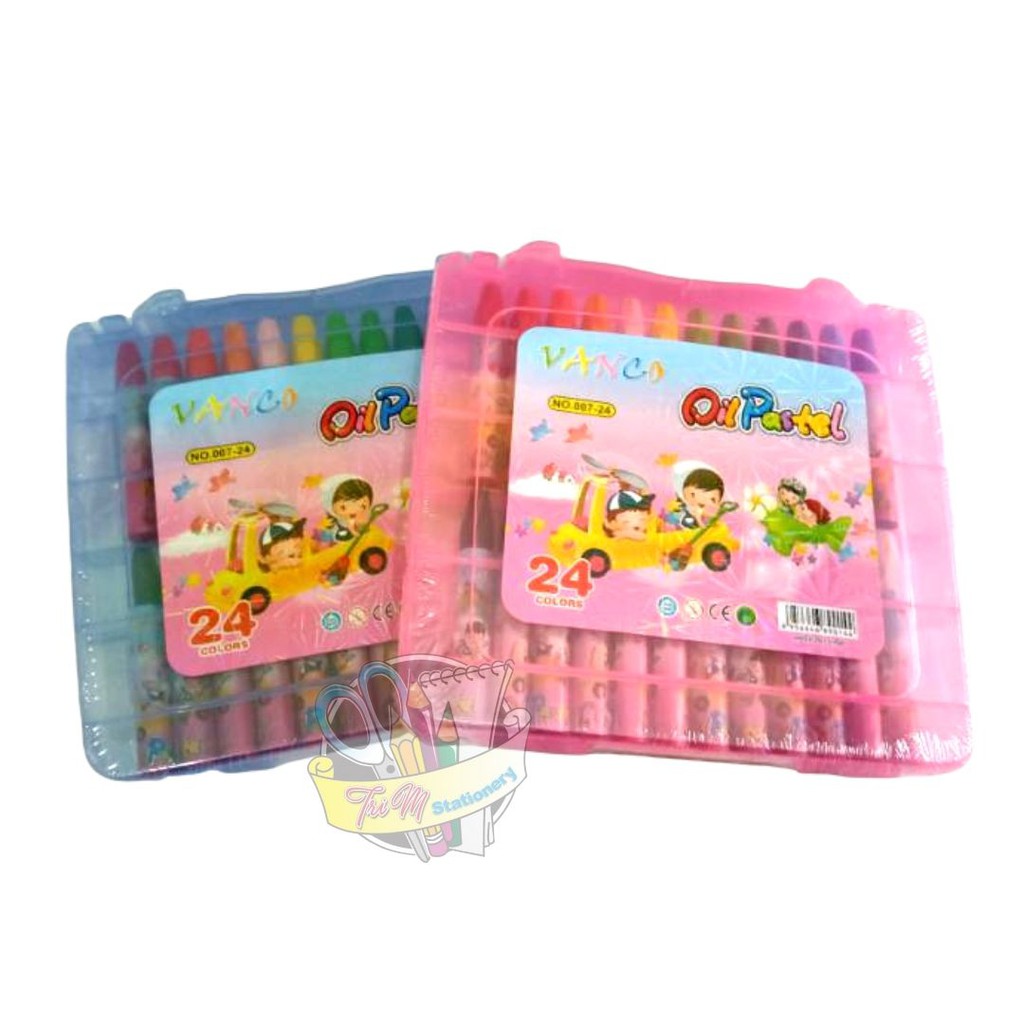 

VANCO CRAYON OIL PASTEL 24 COLOURS