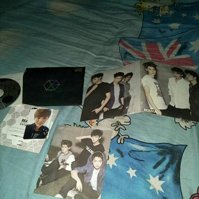 (BOOKED) Album EXO-M Mama chinese version + pc luhan