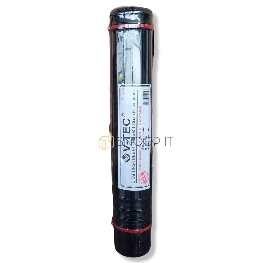 

Tabung Gambar V-Tec # VT – 5005 Ukuran 64 / Drafting Tube Vtec Diameter 10,5 cm Tabung Gambar 3 Sections – SHSNP