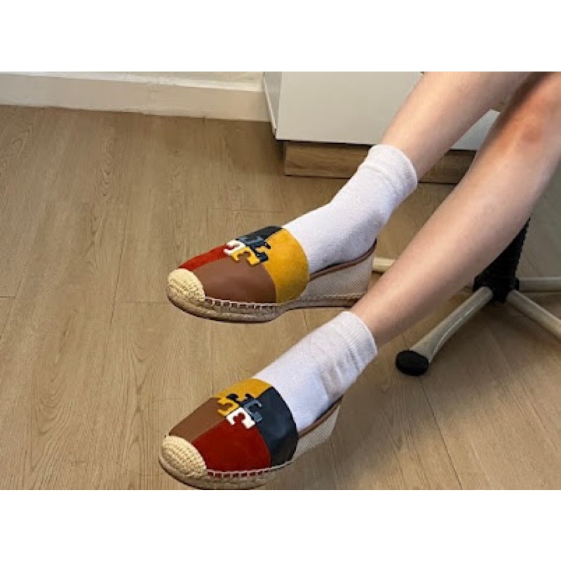 Tory Burch Colorblock Fisherman Shoes