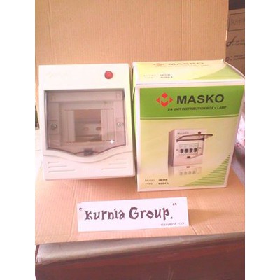 BOX MCB 4GROUP MASCO + LAMPU INDIKATOR