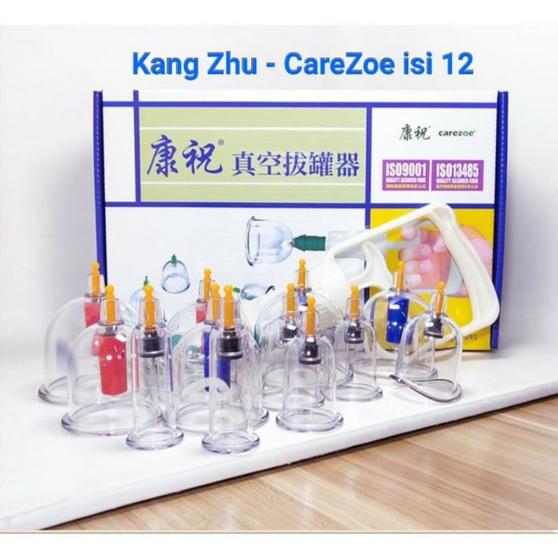 Alat bekam kangzhu 12 cup