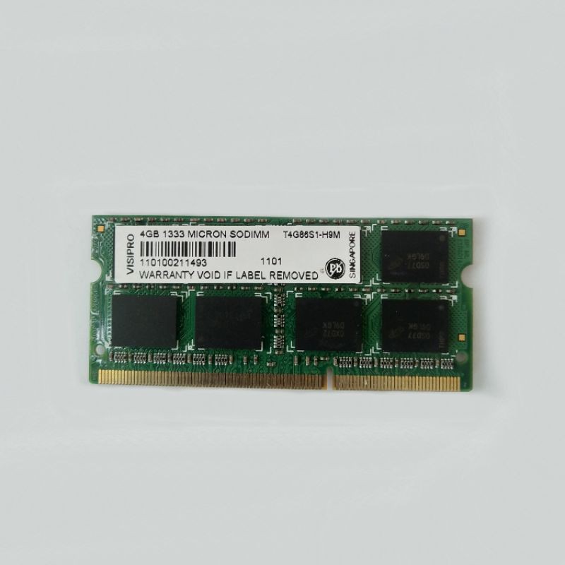 Visipro Ram Laptop DDR3 4GB 1333Mhz PC10600 Macbook