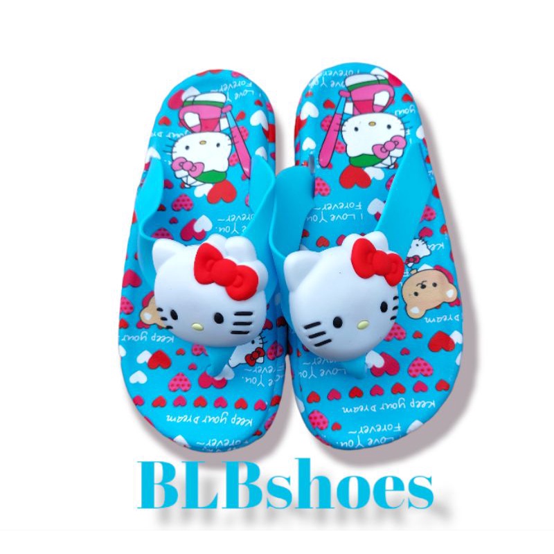 SANDAL ANAK PEREMPUAN SANDAL JEPIT KARET ANAK PEREMPUAN SANDAL JEPIT JELLY ANAK PEREMPUAN KARAKTER HELLO KITTY