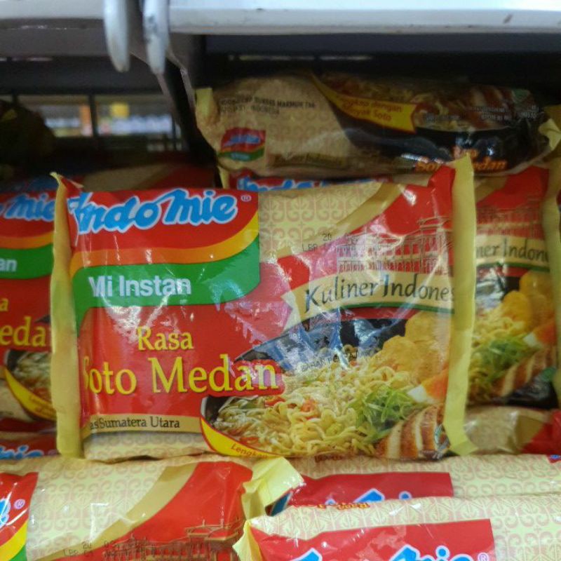 

Indomie mi instant Rasa Soto Medan 70gr