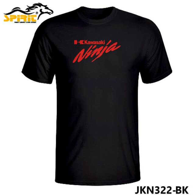 ORIGINAL JKN322 BAJU KAOS OTOMOTIF  PRIA  KAWASAKI NINJA