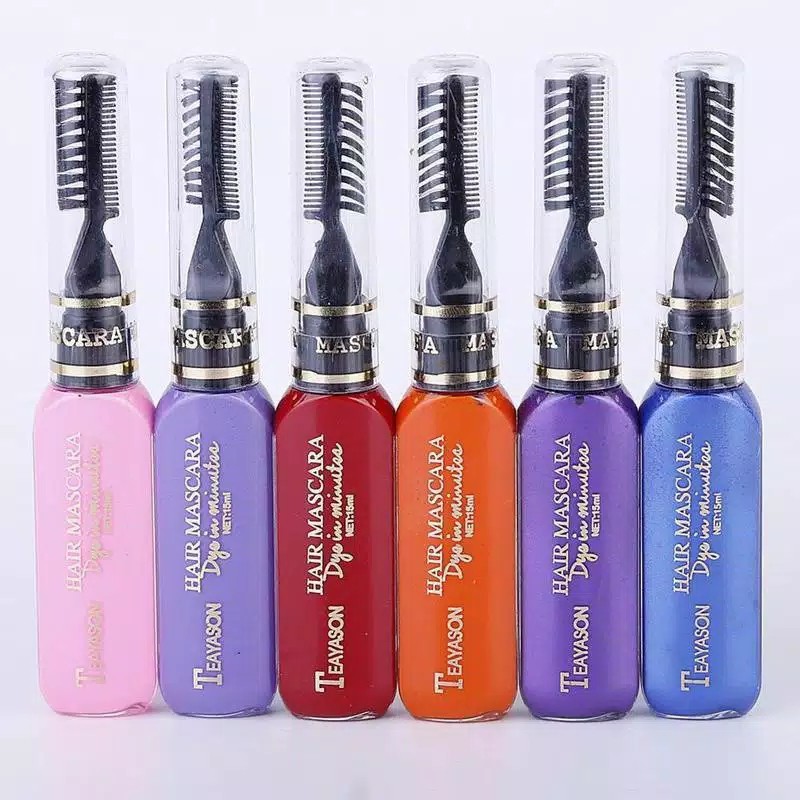 Hair Mascara Temporary DIY Mascara Rambut Tidak Beracun