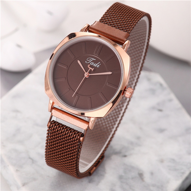 Jam Tangan Wanita A0075 Fashion Roman Scale Watch