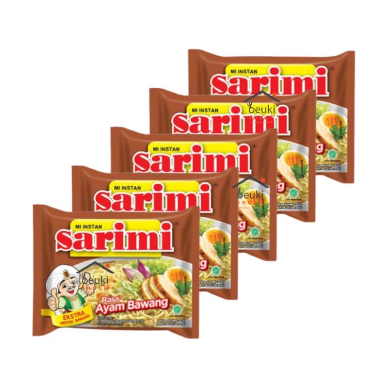

Sarimi ayam bawang 75 gram 5pcs | Sarimi kaji 75 gram 5 pcs