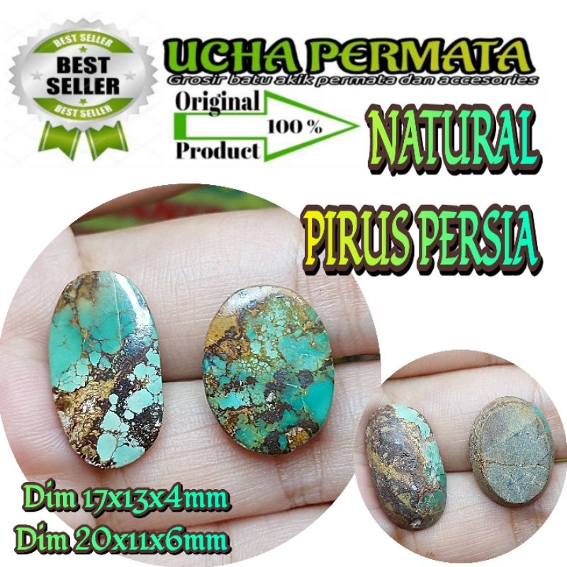 Borongan murah batu akik pirus persia urat emas biru hijau murah 011