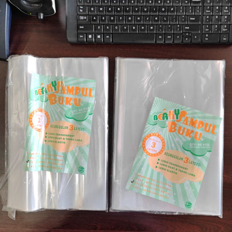 

SAMPUL PLASTIK BUKU F4 / COVER PLASTIK BUKU F4 (60 LEMBAR)