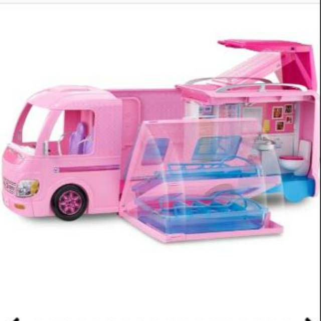 barbie bus with pool