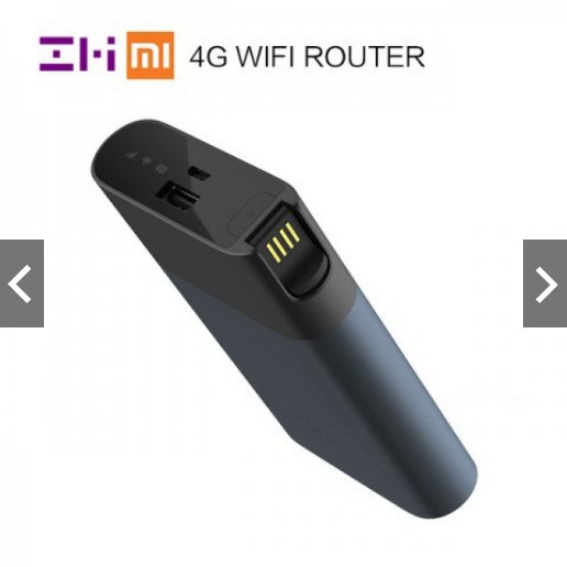 XiaoMi Hotspot Mifi ZMI MF885 4G LTE Powerbank 10000mAh