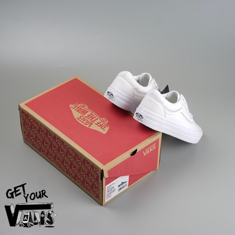 Vans Old Skool True White Original 100% Bnib