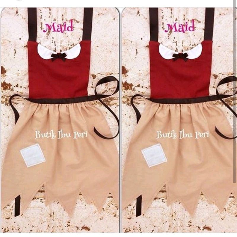 Apron Snow White Dewasa &amp; Anak Celemek Kostum Disney Princess