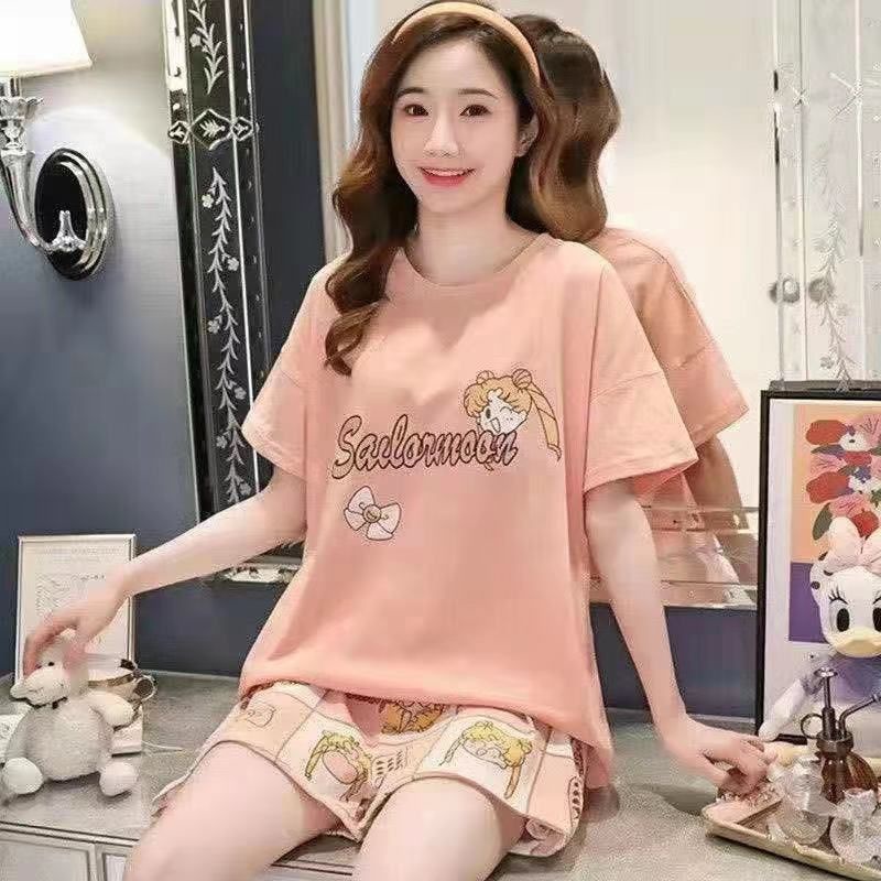 C17-F Baju Tidur Stelan Hp Import Premium/ Setelan tidur Import Hotpant / Piyama wanita terbaru murah