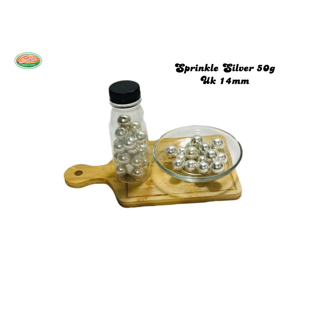 

SPRINKLE SILVER 14 MM 50G