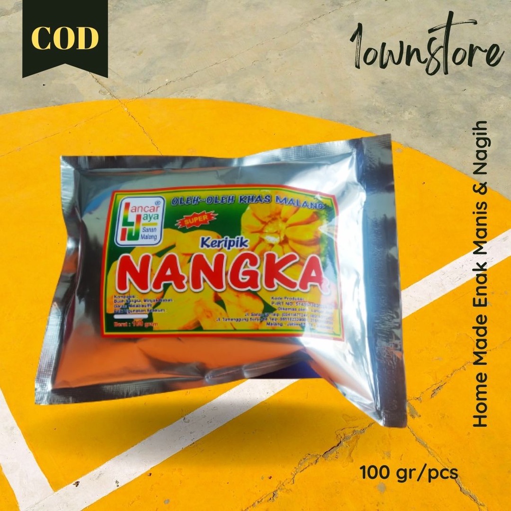 

Keripik Nangka Kripik Lancar Jaya Jackfruit Chips Oleh Oleh Khas Malang Murah