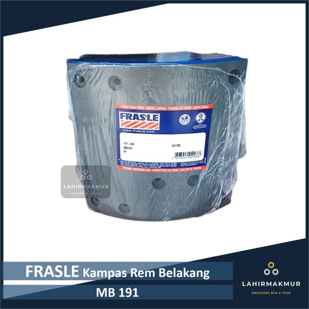 Kampas Rem Belakang Bis Mercy/Mercedez/Mercedes Benz Frasle MB 191