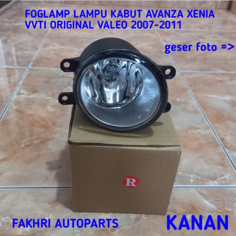 FOGLAMP LAMPU KABUT AVANZA XENIA VVTI ORIGINAL VALEO 2007-2011 KANAN.