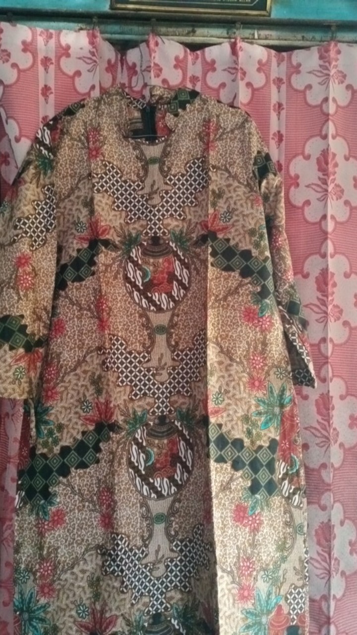 Atasan Batik Dolby Dolbi Dobby Doby Tenun Sutra Tulis Halus Katun Atbm Baron ,sarombit Atasan