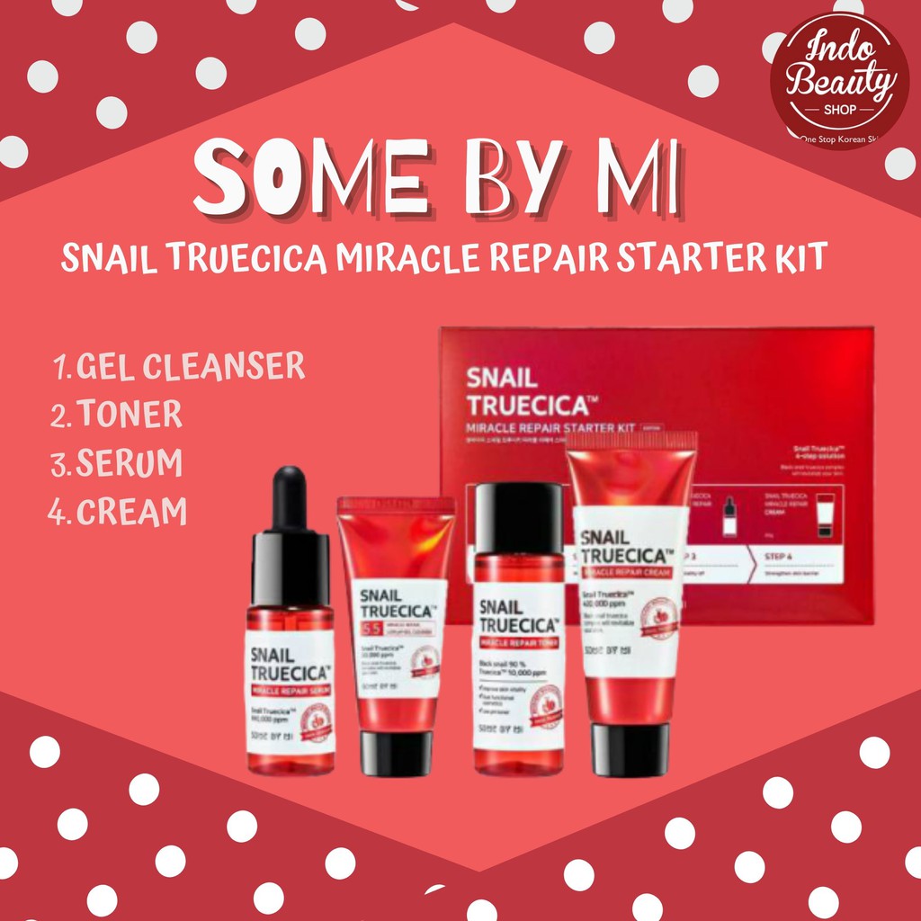 Jual Some By Mi Snail Truecica Starter Kit Some By Me Trucica KIT ...