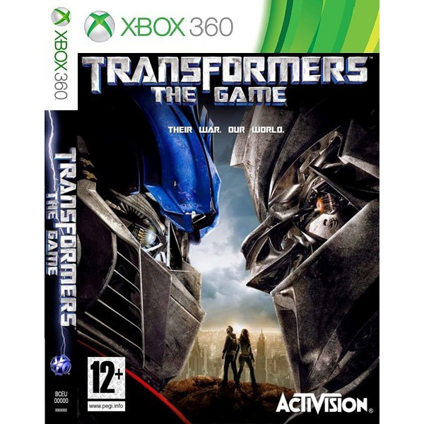 Jual Game Transformers The Game XBOX 360 for Jtag/RGH (Game Data DVD