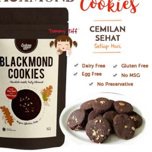 

『KP』 Ladang Lima Blackmond Cookies - gluten free 180 gram