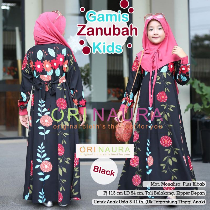 #Gamis Zanuba Kids