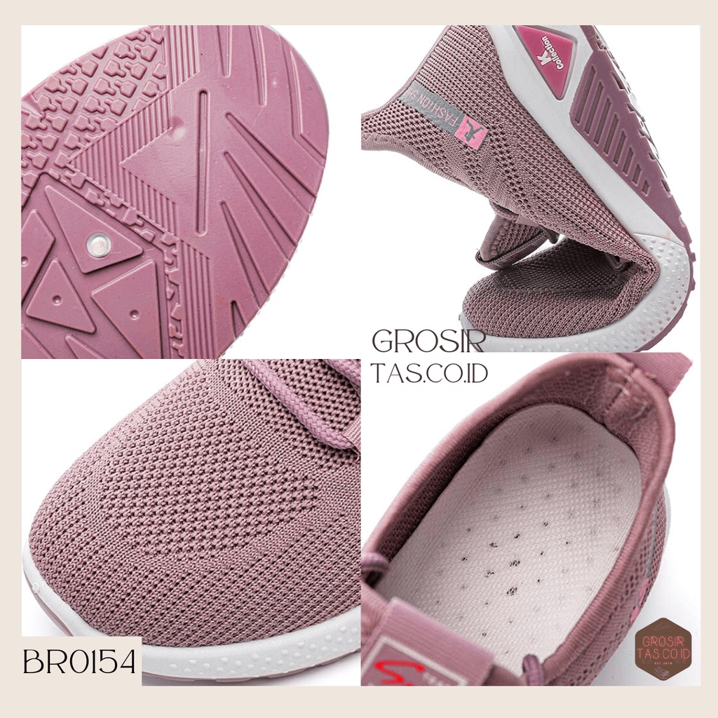 GROSIRTAS &quot;FREE BOX&quot; LV0154 Sepatu Sneakers Wanita Fashion Little Dot Import