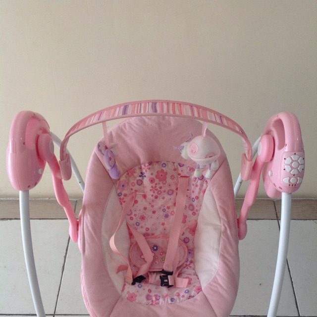 Baby Elle bouncer elektrik EN71 (pink)