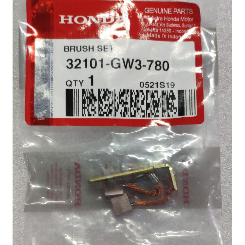 KUL ARANG STATER BEAT BIT SCOOPY SCOPY SKUPI SPACY SPASI VARIO PARIO 110 .32101GW3780 32101-GW3-780