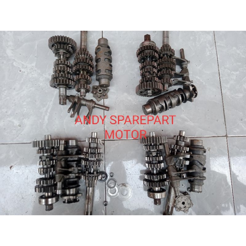 Gear Gigi Rasio Suzuki Satria 2 Tak 6 Speed / ORIGINAL COPOTAN